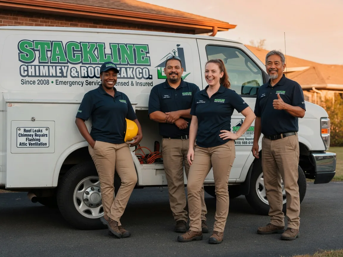 Chimney flashing repair company in Marion, VA
